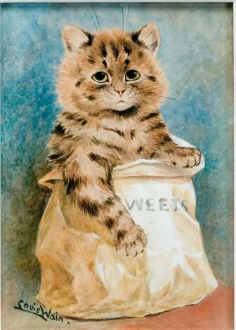 thumbs wain x46 Художник Louis William Wain и его кошки