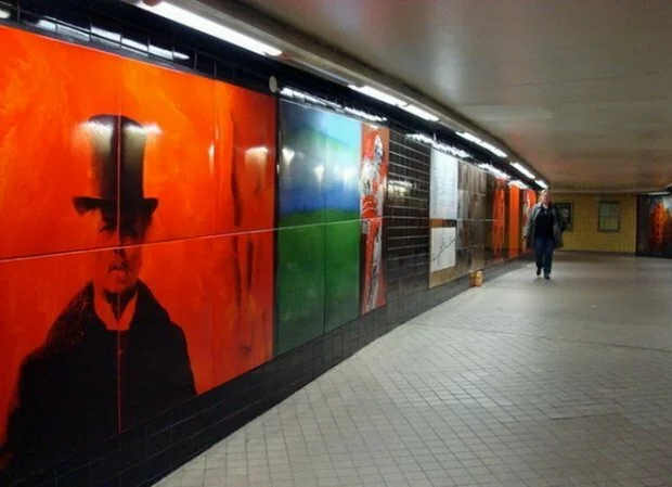 thumbs beautifulphotographsofstockholmmetro10 Самое красивое метро в мире