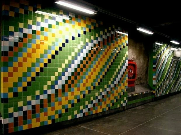 thumbs beautifulphotographsofstockholmmetro27 Самое красивое метро в мире
