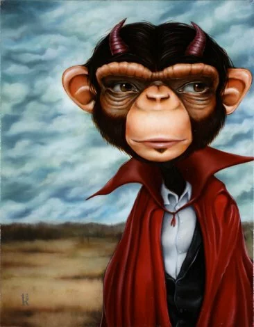 thumbs beelz sm Женщины, обезьяны и козлы от художника Ken Keirns