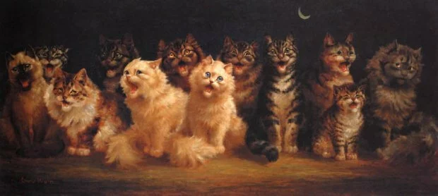 thumbs wain x15 Художник Louis William Wain и его кошки