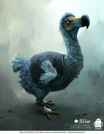thumbs dodo bird concept by michael kutsche Иллюстратор Michael Kutsche