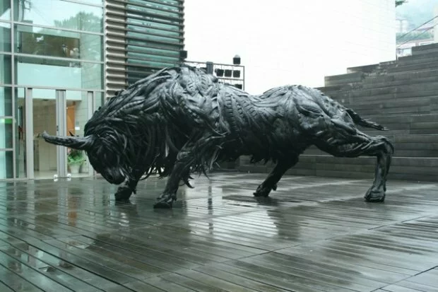 thumbs buffalo Yong Ho Ji и его скульптуры