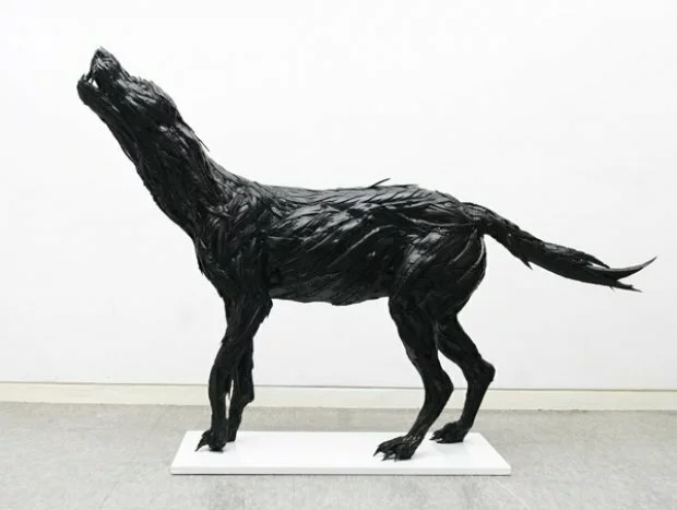 thumbs wolf Yong Ho Ji и его скульптуры